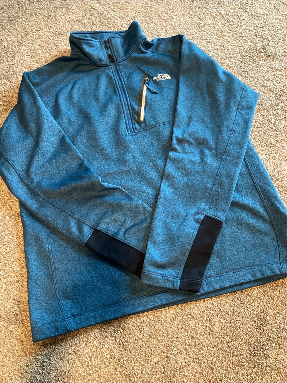 THE NORTH FACE MENS CANYONLAND 1/2 ZIP PULLOVER FLEECE WINTER SWEATER SIZE L